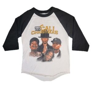 Power 106 FM CALI CHRISTMAS Shirt Shirt Small Travis Scott Wiz Khalifa Pharrell